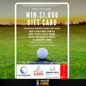 Flush golf chip a bowl lot fun