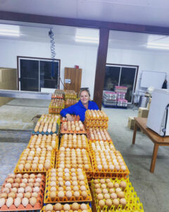 Moulamein eggs are going down the hatch