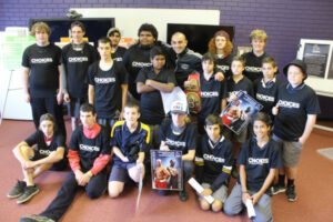 ‘Your brain is your strongest muscle’: boxing champ