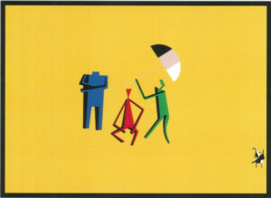 Guess the identities in mysterious artwork