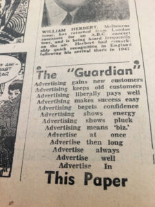 Guardian now published Tuesday.