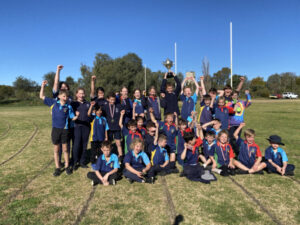 Tight contest in school athletics