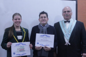 Masonic money to scholarship winner