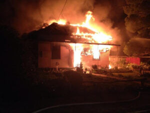 Family escapes Nullawil house fire