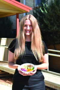 Eat five serves of veggies per day