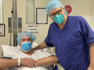 Surgery gets MP off his feet