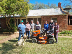 Tyntyndyer volunteers riding high