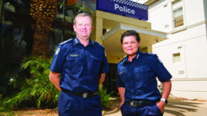 Top cop back at work