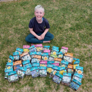 Touching gesture from youngster