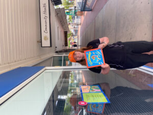 Children story walking against violence