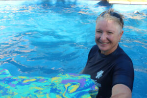 Swim instructor dedicates her life to teaching local children