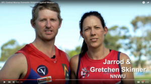 Sporting community takes a stand against domestic violence