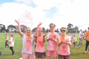 Splash of colour at St Mary’s