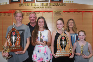 Junior fire brigade members recognised