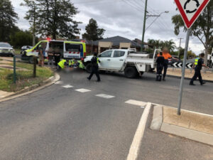 Man taken to hospital after Swan Hill collision