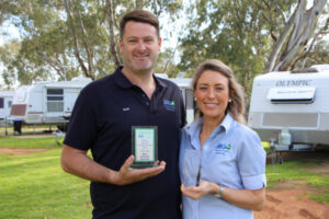 Park claims big gong