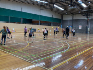 Shooting for a fun-filled day of netball