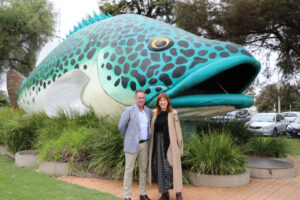 Warm welcome for governor of Victoria Margaret Gardener