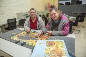 Library solves puzzle of social connection