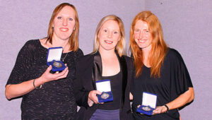 Netball medal a three-way tie