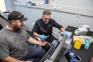 Warnie heart screening sets up