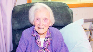 Cookie going strong at 104