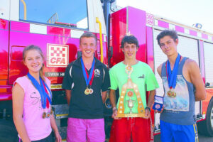 Local firies win junior championship
