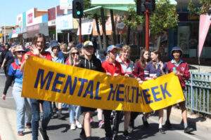 Walking the talk: Community leads the way on mental health