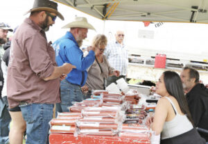 Getting spicy at Euston salami festival