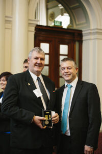 Honour for firefighter