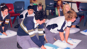 Students learn life saving lessons