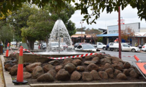 Fountain’s finally flowing again
