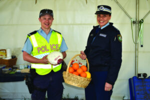 A sign of the times at Murray Downs border checkpoint