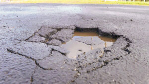 Hard road for motorists