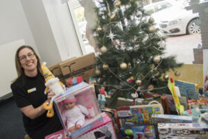 Donations spread the cheer