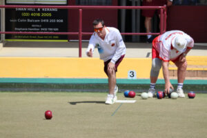 Swan Hill bowlers in the points