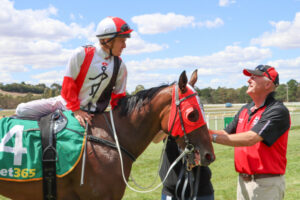Redjina’s star W. L. Bill Biggin victory