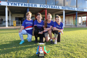 Girls vie for league’s inaugural flag