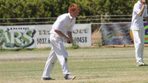 First plays third in match of the round