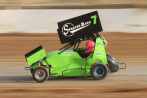 Thrills and spills at speedway