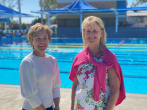 Helen Dalton fights for swim instructors in the Murray