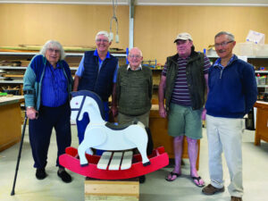 Men’s sheds are back and building