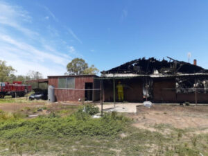 Significant damage to Piangil house in blaze