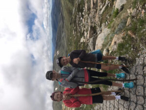 Family embracing Riverside Triathlon