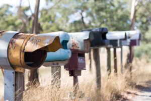 Ensure property number visible for emergency services