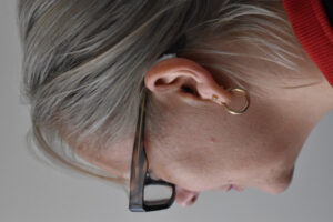 Turning volume up on hearing aids