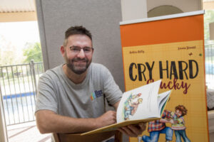 Okay to cry, new kids’ book shows