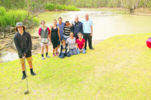 Campsites booked a year in advance