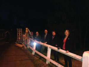 Gates unlocked on country border bridges