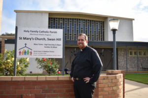 Sunday shared with new priest